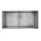 Nantucket Sinks 36In. Large Rectangle Single Bowl Undermount Small Radius Corners Stainless Steel Kitchen Sink SR3618-16 - alternate 3